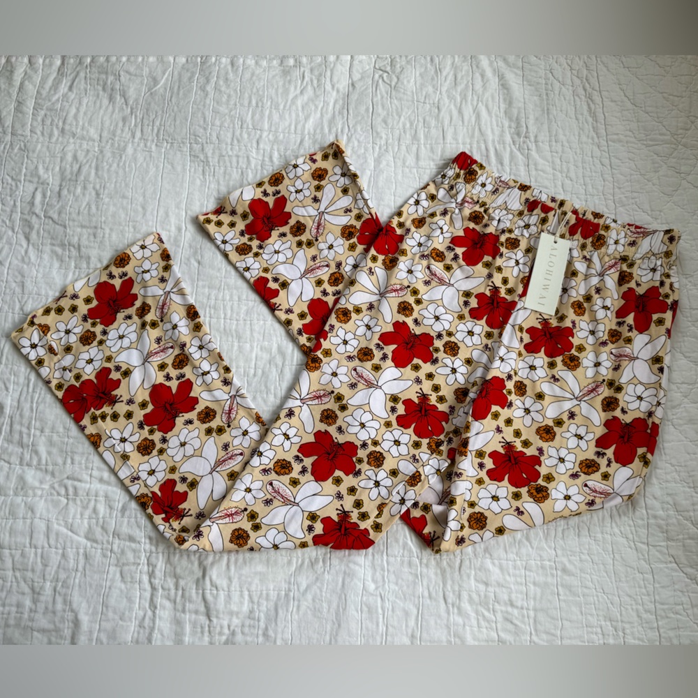 ALOHIWAI FLARED PANTS - BNWT
